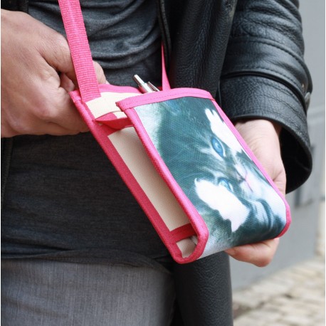 Sac Bandouliere Createur Astucieux Au Motif Chat Drole Et Decale